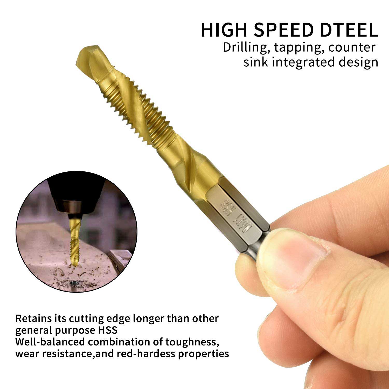 Quality And Affordable M3-M12 Factory Custom Screw Tap Tap Thread Paint