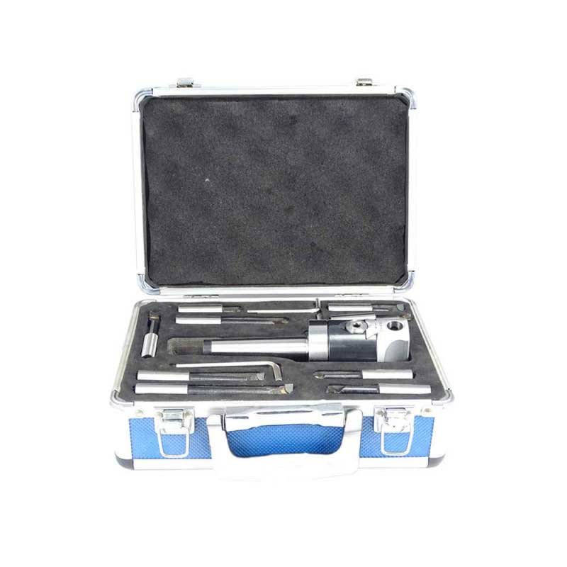 2" Boring Head Set MT3 Shank 9PCS Boring Bars with 1/2" Shank