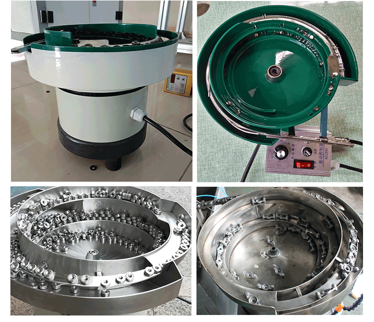 Custom Auto Bowl Feeder Coated Precision Machine Custom Automatic Vibrating Screw Feeder Bowl