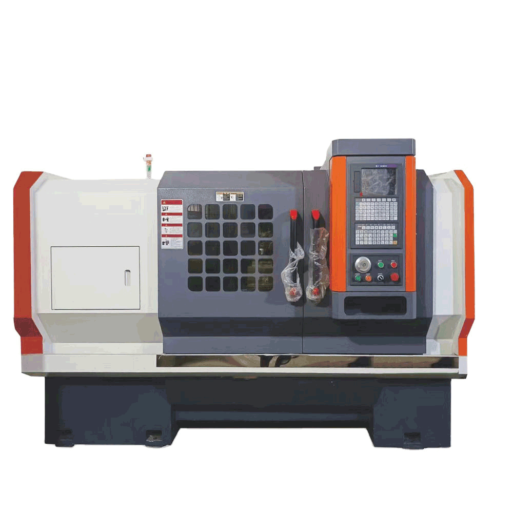 Horizontal CNC Lathe Machine Flat Bed Lathe for Metal Processing Max Swing over bed 500mm