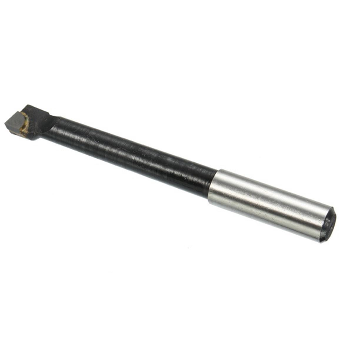 9pcs 12mm Shank Boring Bar Set Carbide Tipped Lathe Tool Flat End Rod