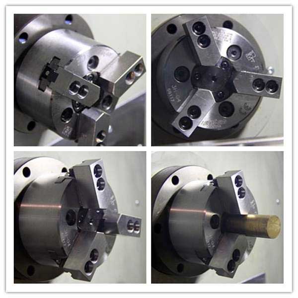 AutoGrip 4" 3-Jaw Power Chuck Thru-Hole Hydraulic Chuck