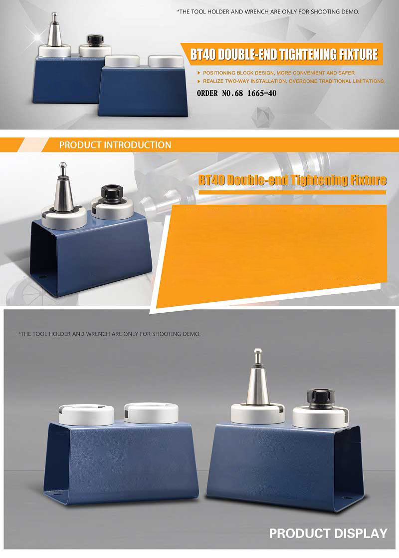 Arrival SFX BT40  Style Tightening Fixture Trapezoid Shape CNC