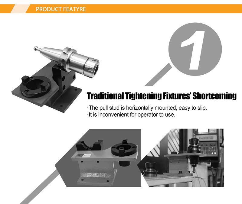 Arrival SFX BT40  Style Tightening Fixture Trapezoid Shape CNC