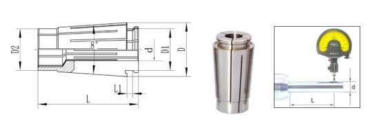 CSK10 Series CSK Collet Runout 0.0003 inch