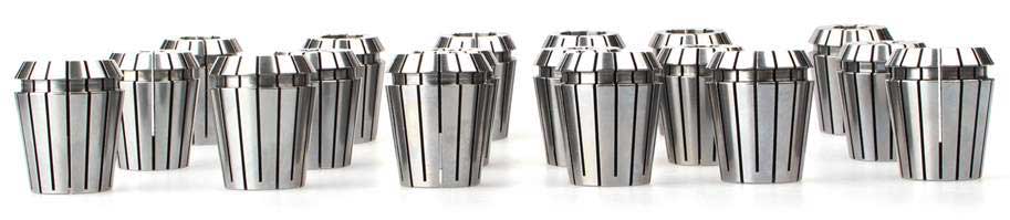 ER40 1/8-1 23PC Collet SET 0.008mm(0.0003") Plastic Case Ultra Precision Inch