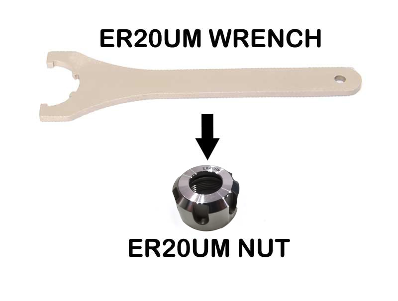 HHIP ER-20 Collet Chuck Nut, Type A, Thread M25 X 1.5, For CNC & Milling Machines