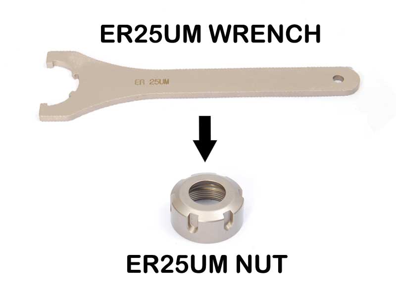ER25UM Collet Nut  M32 X 1.5 Pitch