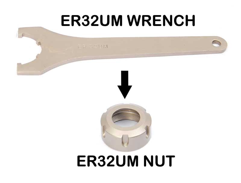 ER32UM Collet Nut  M40 X 1.5 Pitch