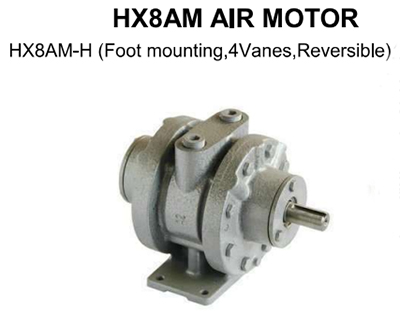 5hp (3.9kW) Pneumatic Vane Air Motor