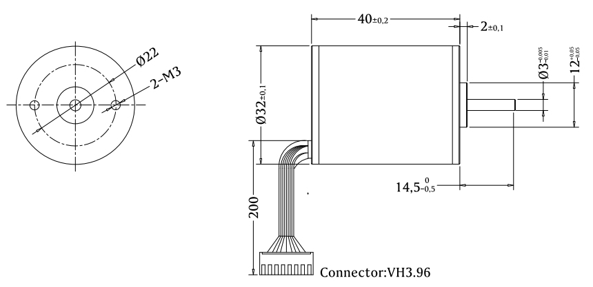 15000 rpm 12V 24V Small Brushless DC Motor