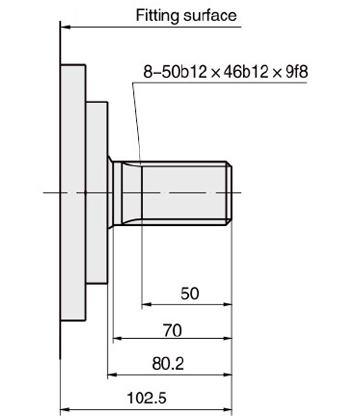 50 hp 600-1000cc Radial Piston Hydraulic Motor, 20MPa