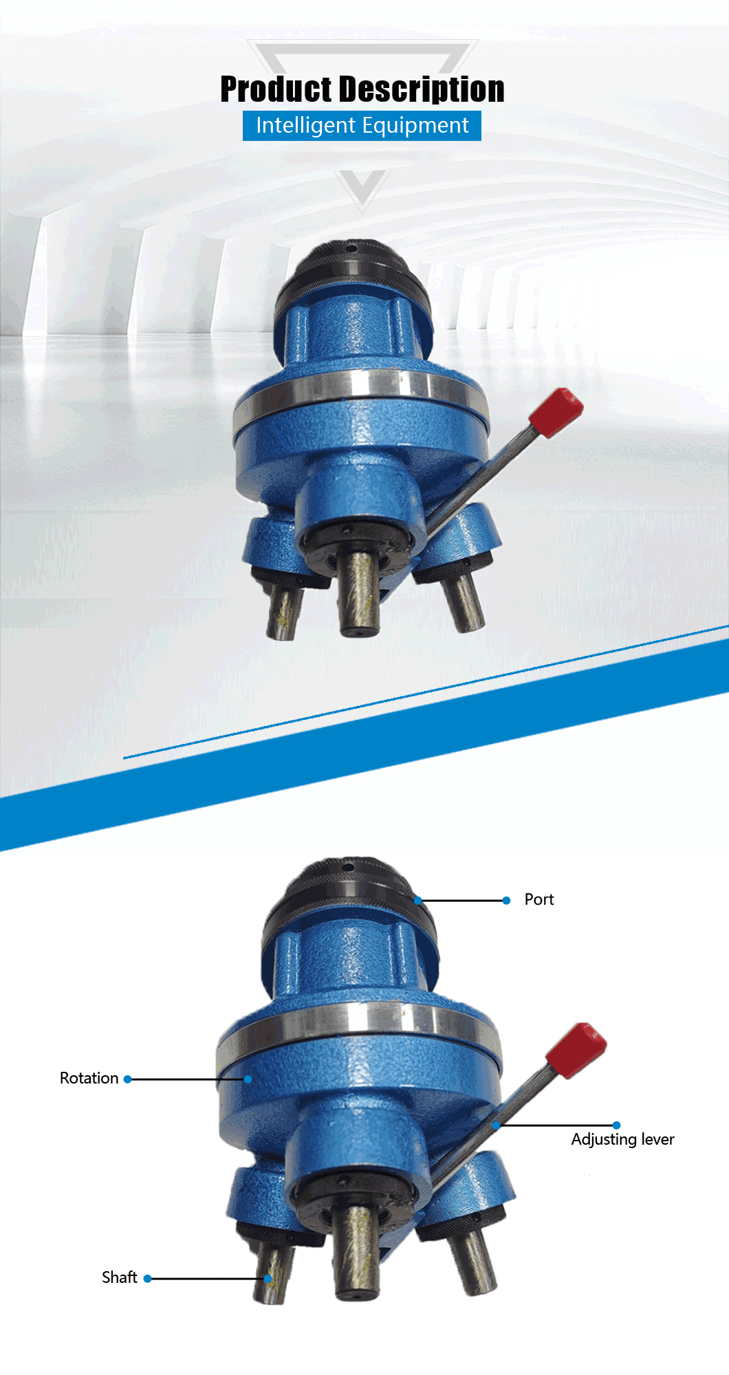 Three-axis adjustable multi-axis bit multi-axis tapping accessories small size light weight