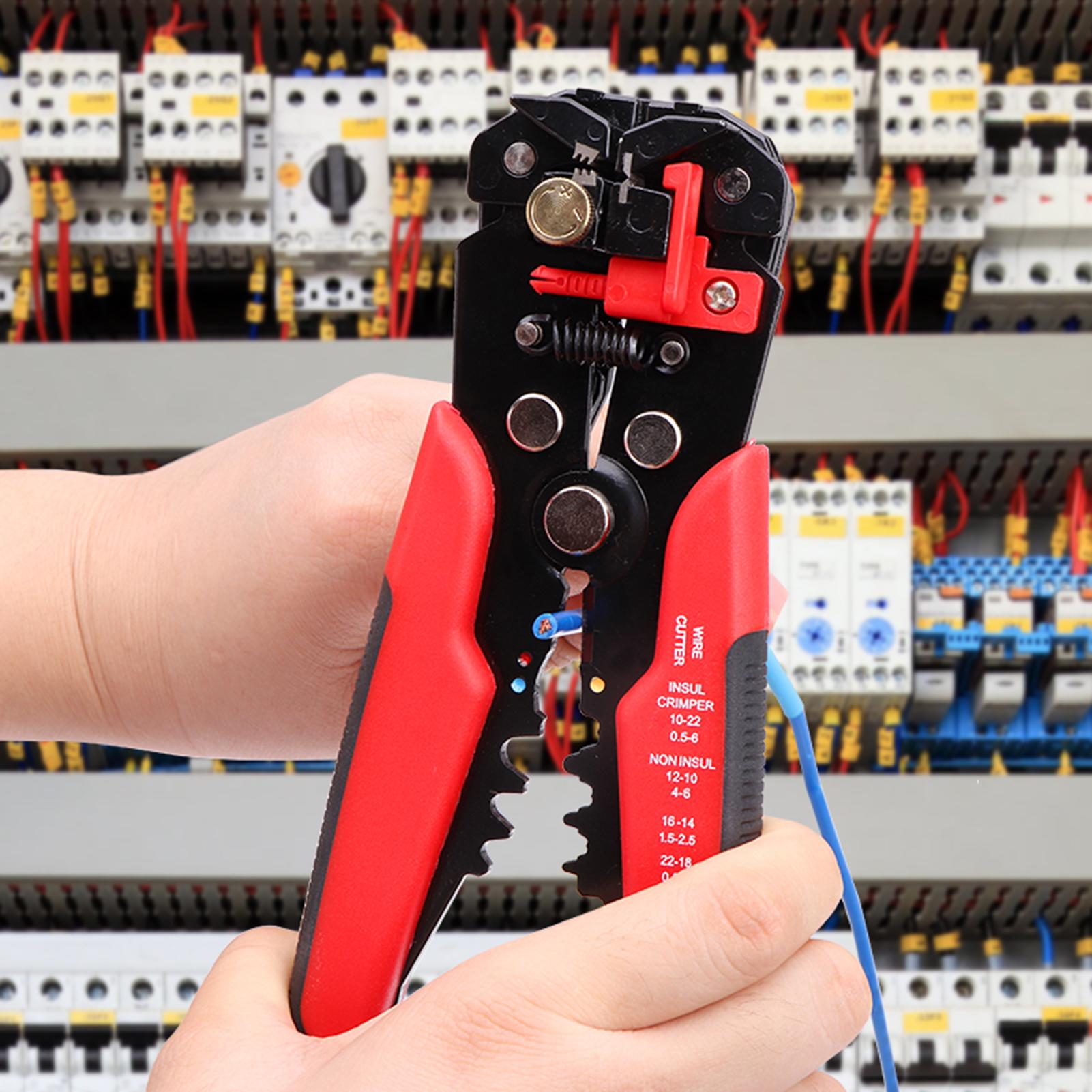 260PCS Crimp Cable Terminals Set Kit Heat Shrink Insulated Wire Electrical Connector Assorted Box with Wire Stripping Plier