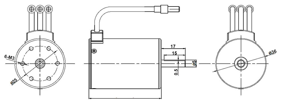1200KV Brushless RC Boat Motor
