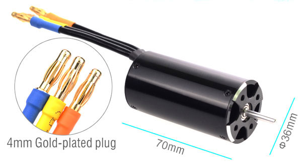 1200KV Brushless RC Boat Motor