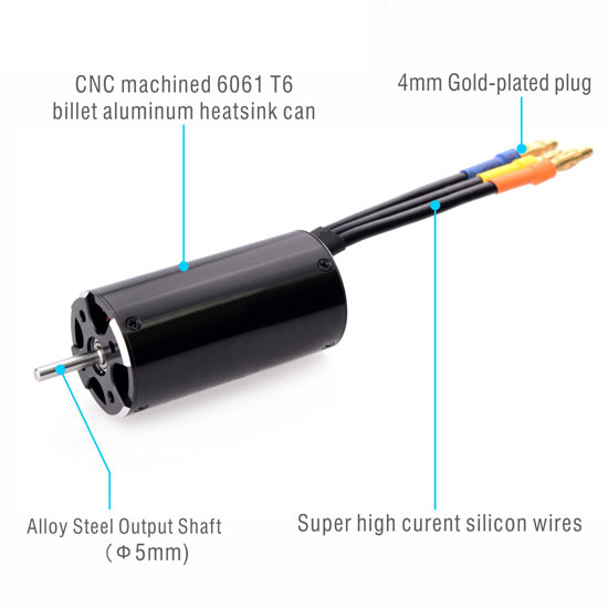 1200KV Brushless RC Boat Motor