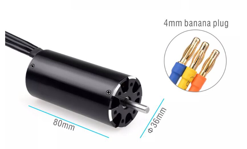 1800KV Brushless RC Boat Motor