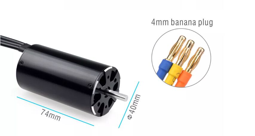 2000KV Brushless RC Boat Motor