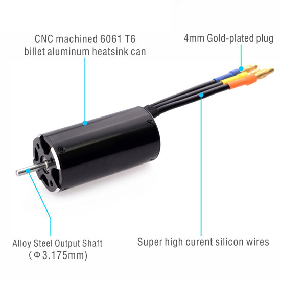 6500KV Brushless RC Boat Motor