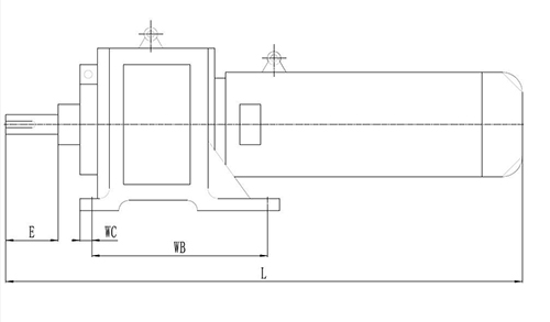 20hp (15kW) 3-Phase Asynchronous Motor with Clutch