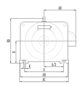 20hp (15kW) 3-Phase Asynchronous Motor with Clutch