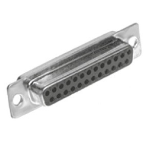 D-SUB (solder cups) 25 pole FEMALE