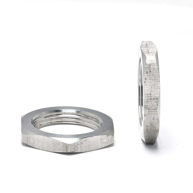 Bolt And Nut 316 Stainless Steel Carbon Steel Hex chamfered Nut Plain Finish M3 M6 M8 M10 M12 Hex Bolt Screw Chamfered Nut