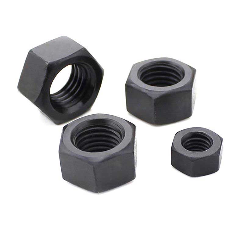 hexagon nut carbon steel high quality 2h hex nut for piping equipment