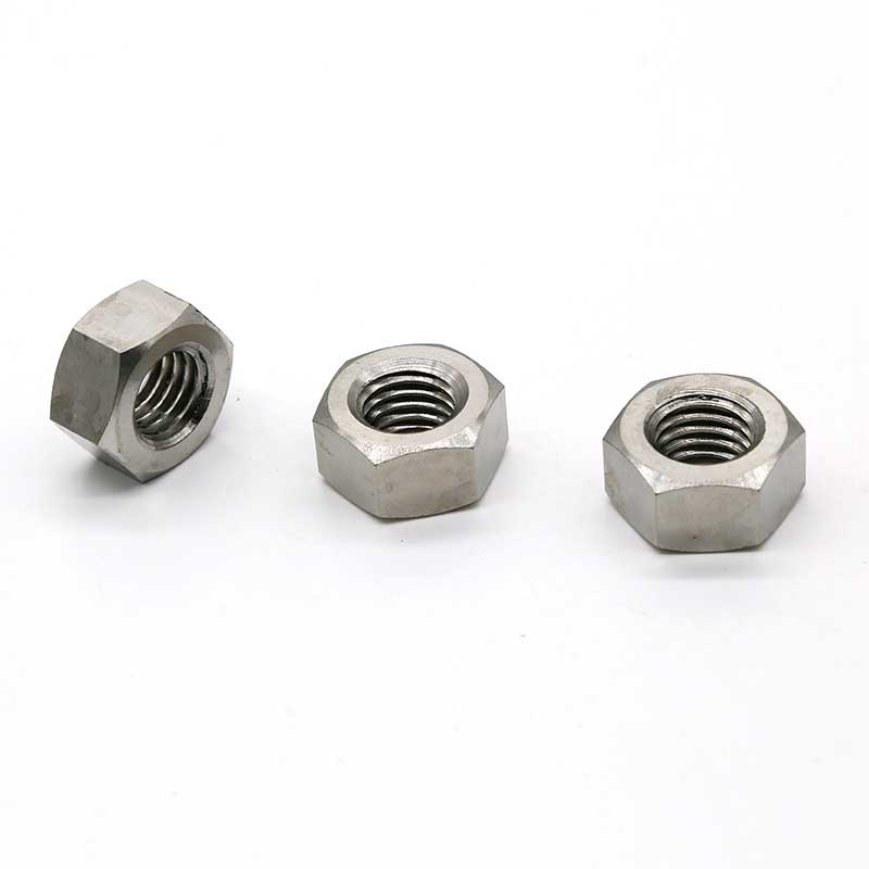 Left Hand Thread UNC UNF Gr2 Gr5 Titanium DIN934 Hex Nut M14