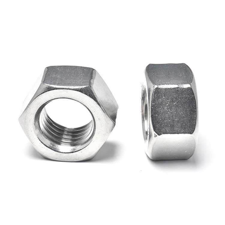Stainless Steel Material M2 M4 M6 DIN934 Metric Size Support Customization Hex Nuts