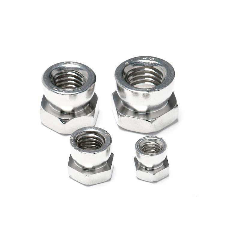 Stainless Steel Metal Lock Short Thick Slotted Long Coupling Flange Hexagon DIN 934 Hex Socket Nut