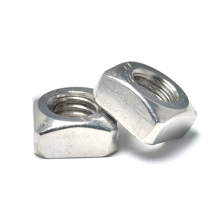 Hex Nuts Stainless Steel Screw Anti Corrosion Commercial Grade Hardware Nuts Square Bolts Nuts