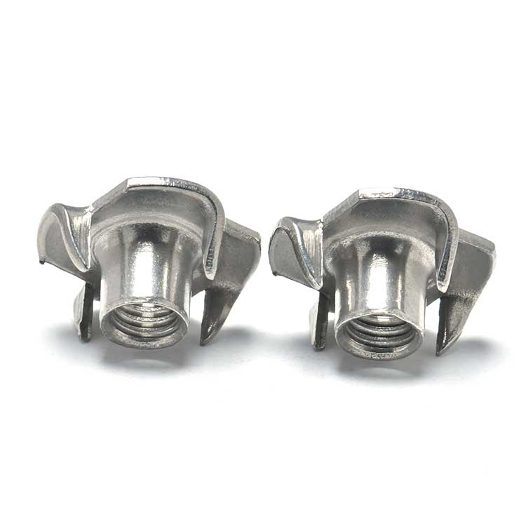 Bolt Fasten M8 Ball Nut T Spring Nut Stainless Steel for 6061 6063 Aluminum Profile Accessories