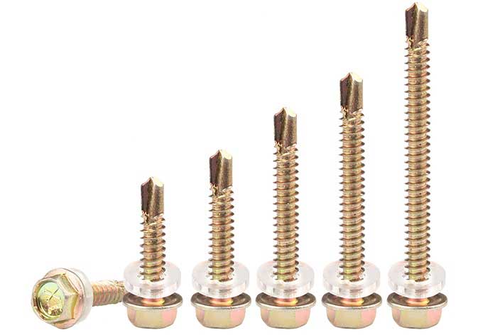 3 4 4.2 5 6 mm CSK Torx Steel Wafer Brass Copper Flange Yellow Zinc Plated Wood Self Tapping Screws