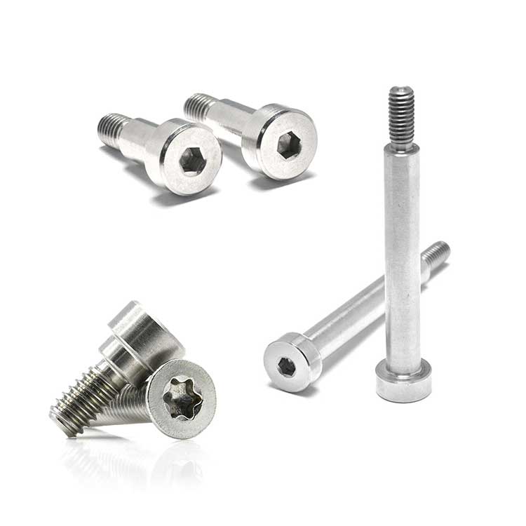 Custom China Supply Metal Flat Slotted Cheese Socket Head Knurled Shoulder Screws Bolts