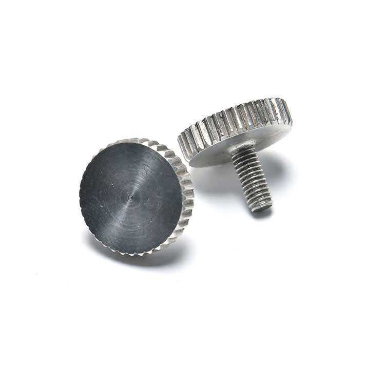 M1-M10 Stainless Steel 304 316  Resistant to Rust Straight Knurled Cheese Head Thumb Screws