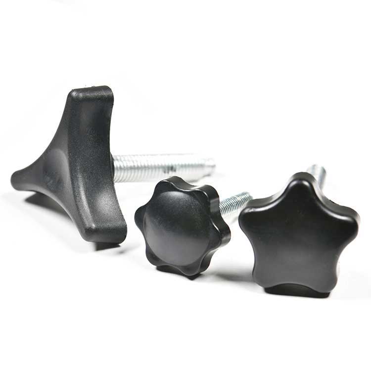M4-M16 Steel Plastic Six Lobe Flower Head Thumb Screws