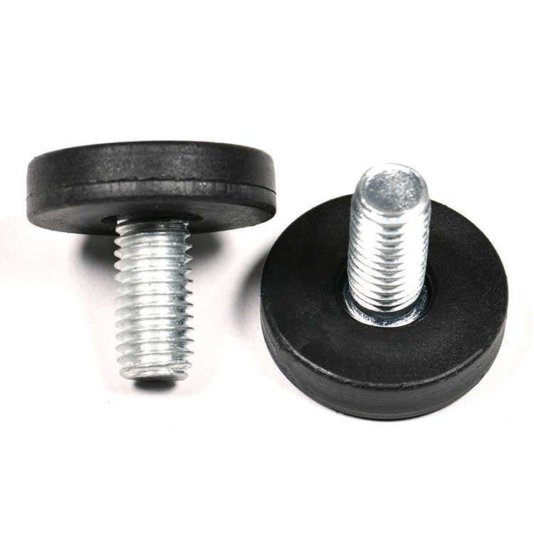 M4-M8 Quick Install Steel Plastic Flat Head Thumb Screws