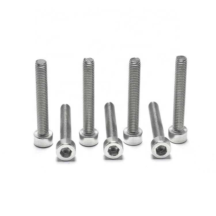 Machine Screw DIN 7984 Stainless Steel SS304 316 Hexagon socket head cap screw with reduced head Machine Screw