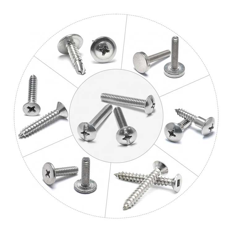Supply Professional Factory Flat Head Half Thread Security Self Tapping Drilling Machine Screw