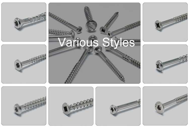 Painted Flat Head T10 T25 T20 T25 Torx Recess Deck Screw for fingerboard with Cutting Edge