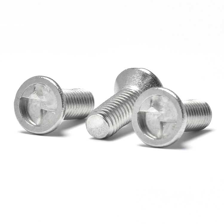 High Quality Stainless Steel SS304 316 Custom M2 M4 M6 M10 One Way CSK Head Security Screws