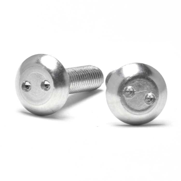 High Quality Stainless Steel SS304 316 Custom M3 M5 M8 M10 Spanner Snake Eye Pig Nose Pan Flat Head Security Screws