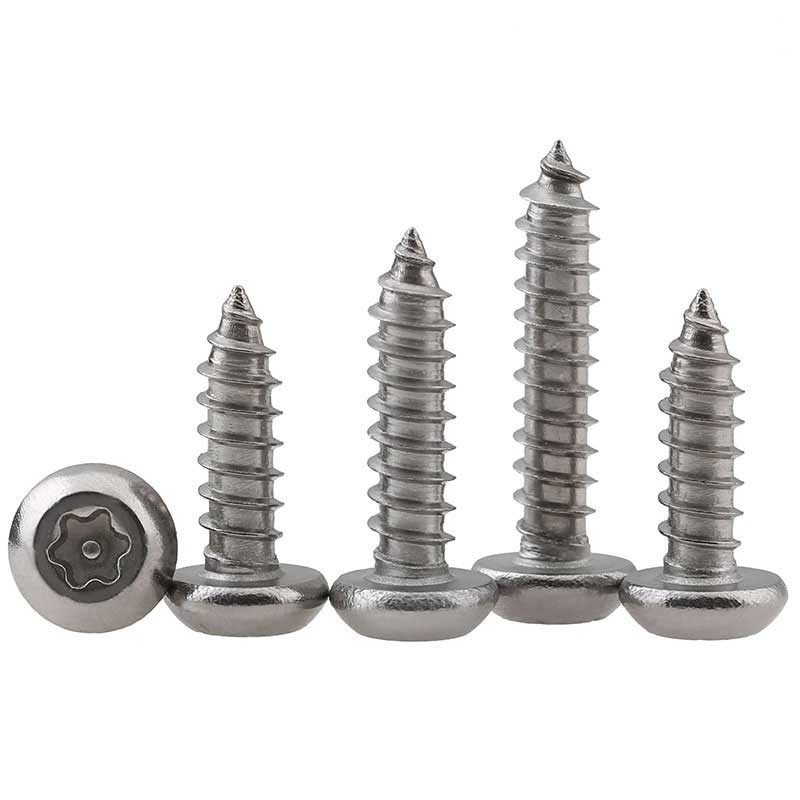 stainless steel 316 304 security screws m3 snake eye pig nose