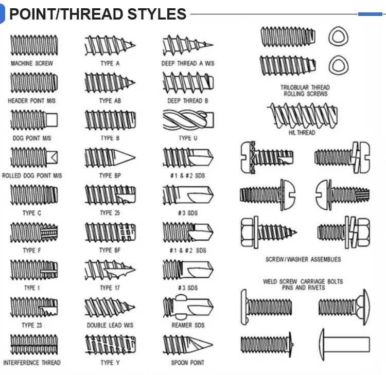 Stainless Steel SS304 316 Custom M2 M4 M6 M8 Y type CSK Head Security Screws