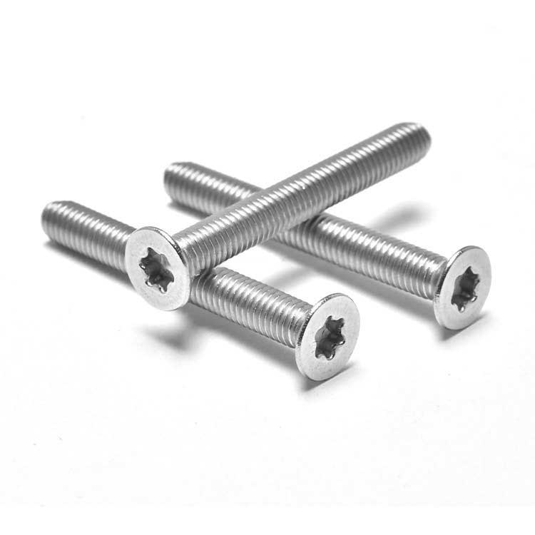 Stainless Steel & Zinc Plated Custom M2 M4 M8 M10 Vrious Type Torx CSK Head Security Screws
