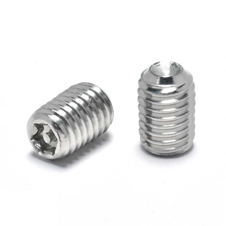Custom High Quality OEM Spring Ball Flat Point Torx Pin Hexagon Socket Grub Set Screw