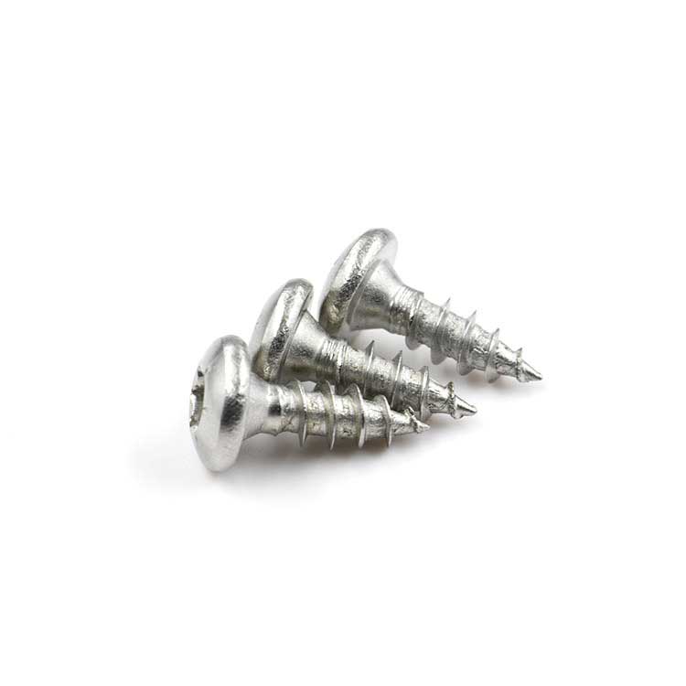 Shoulder Terrace Stainless Steel 316 304 410 or Zinc Plated Pricison Thread Torx Pan Head Wood Screws