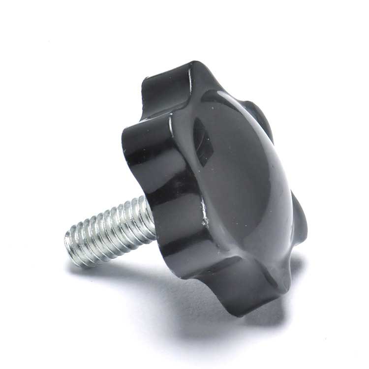 Steel M4 M5 M6 Plastic Six Lobe Flower Head Thumb Screws